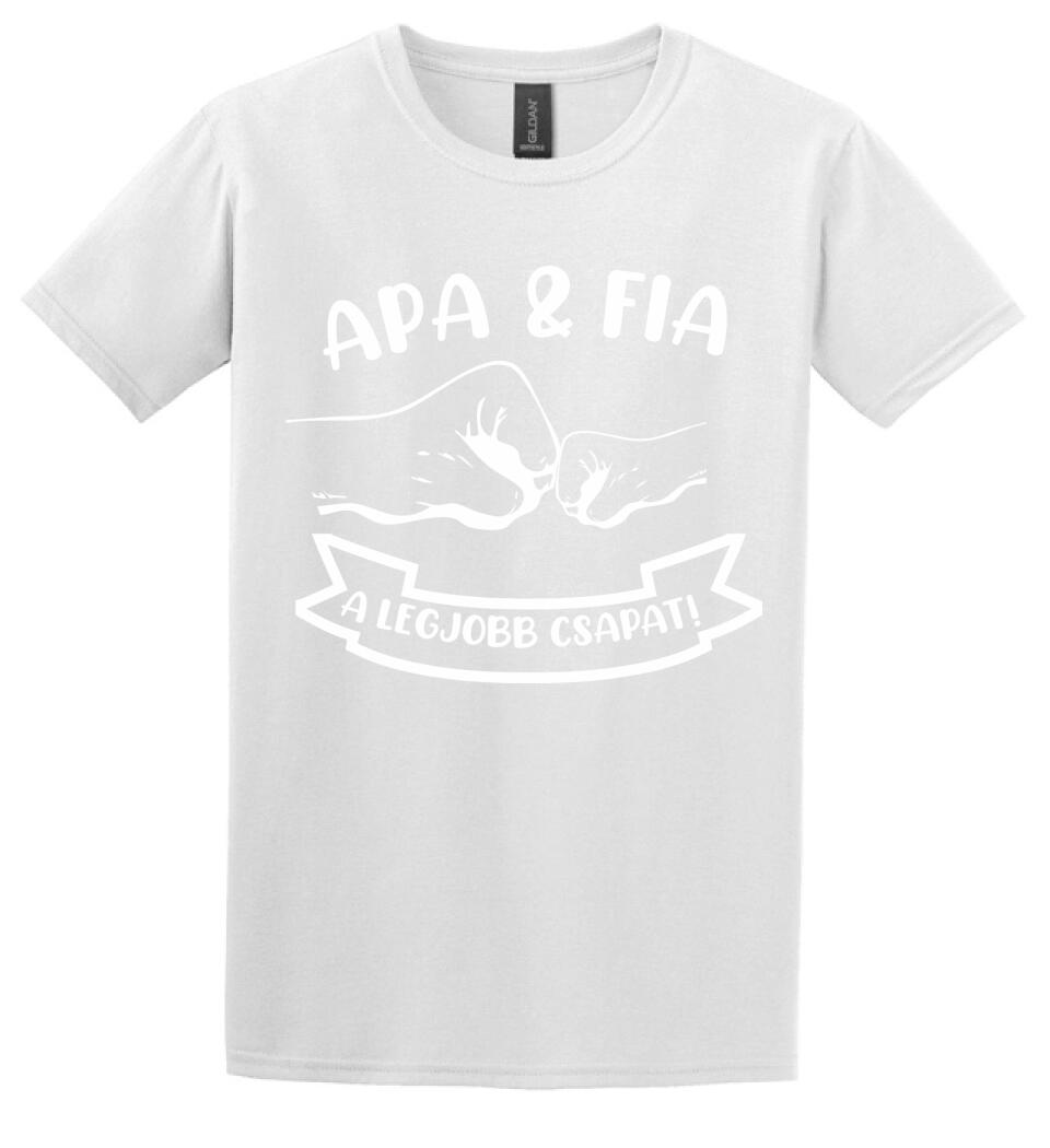 Apa Fia a legjobb csapat Páros pólós minta