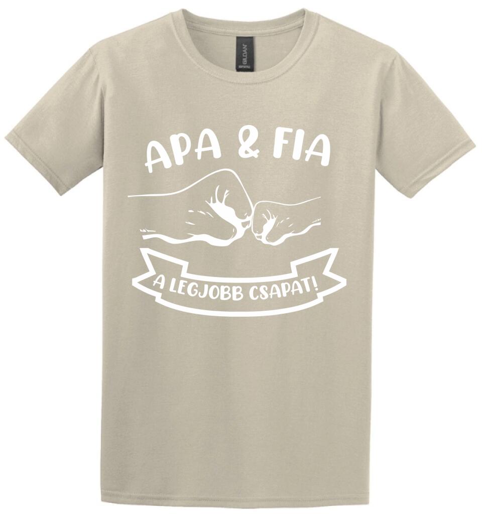 Apa Fia a legjobb csapat Páros pólós minta