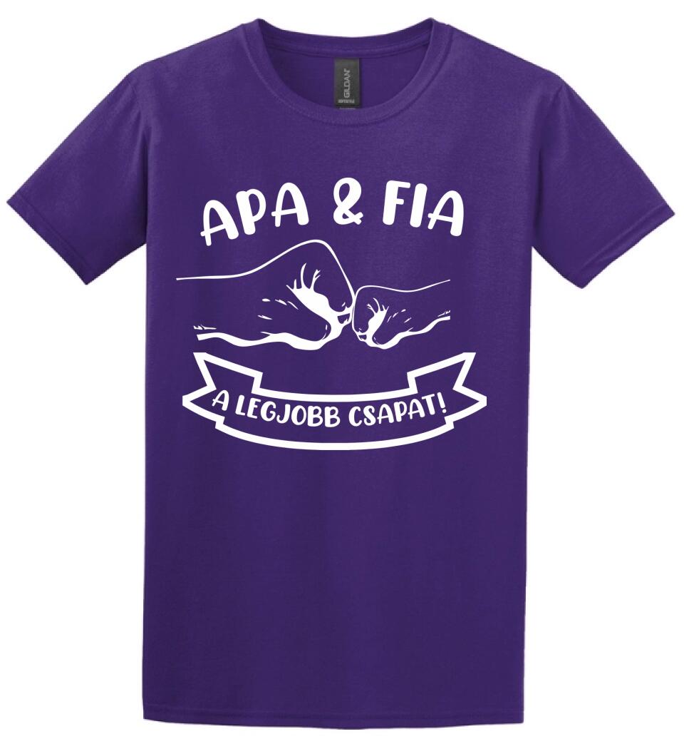 Apa Fia a legjobb csapat Páros pólós minta