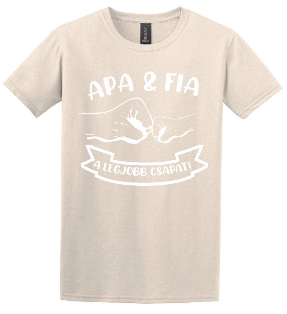 Apa Fia a legjobb csapat Páros pólós minta