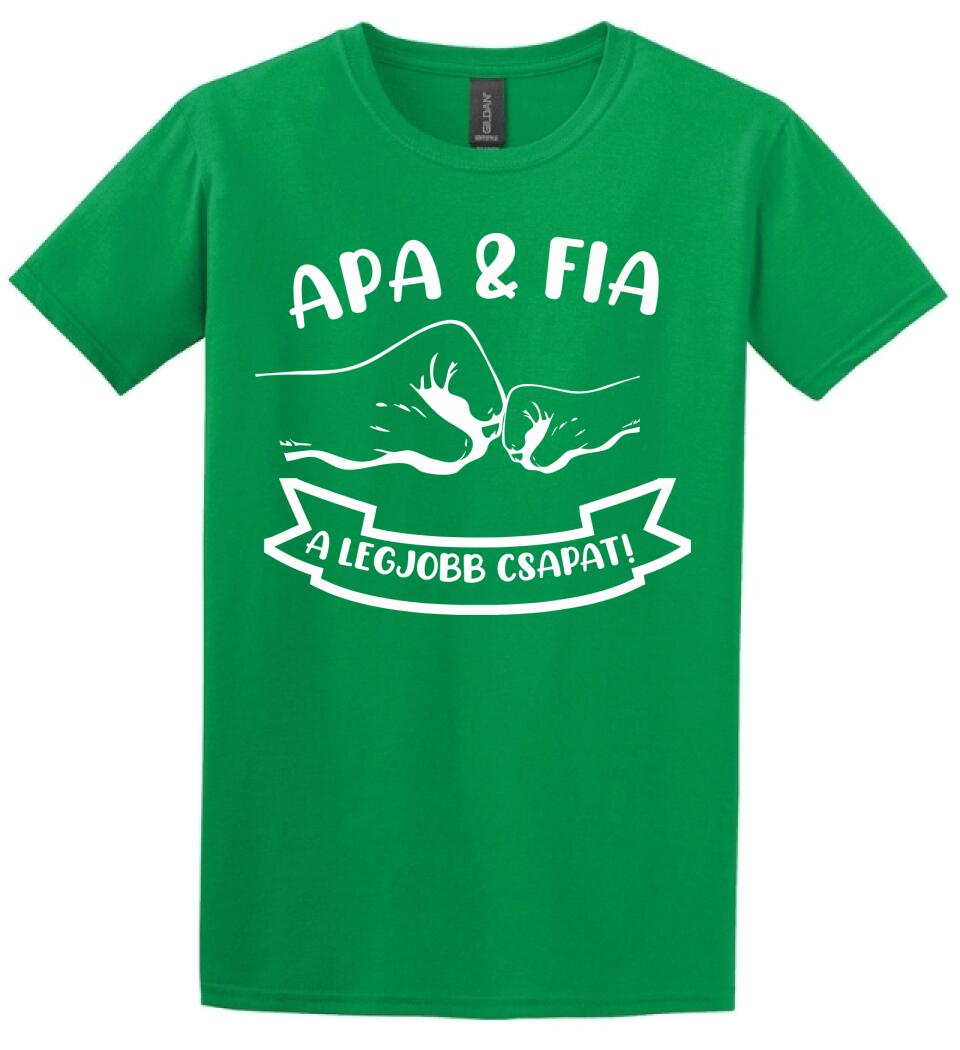 Apa Fia a legjobb csapat Páros pólós minta