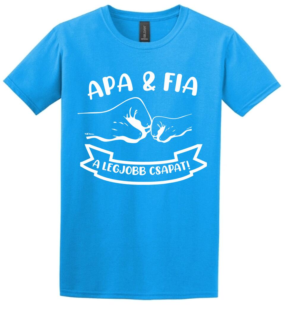 Apa Fia a legjobb csapat Páros pólós minta
