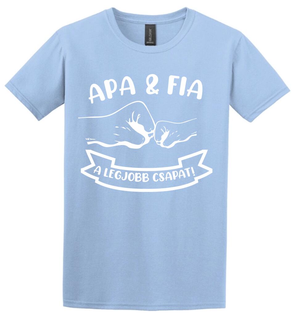 Apa Fia a legjobb csapat Páros pólós minta