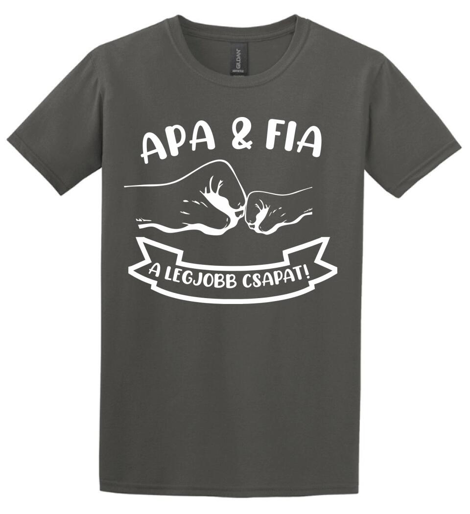 Apa Fia a legjobb csapat Páros pólós minta