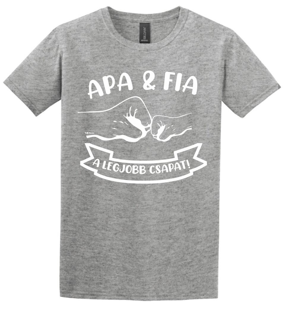Apa Fia a legjobb csapat Páros pólós minta