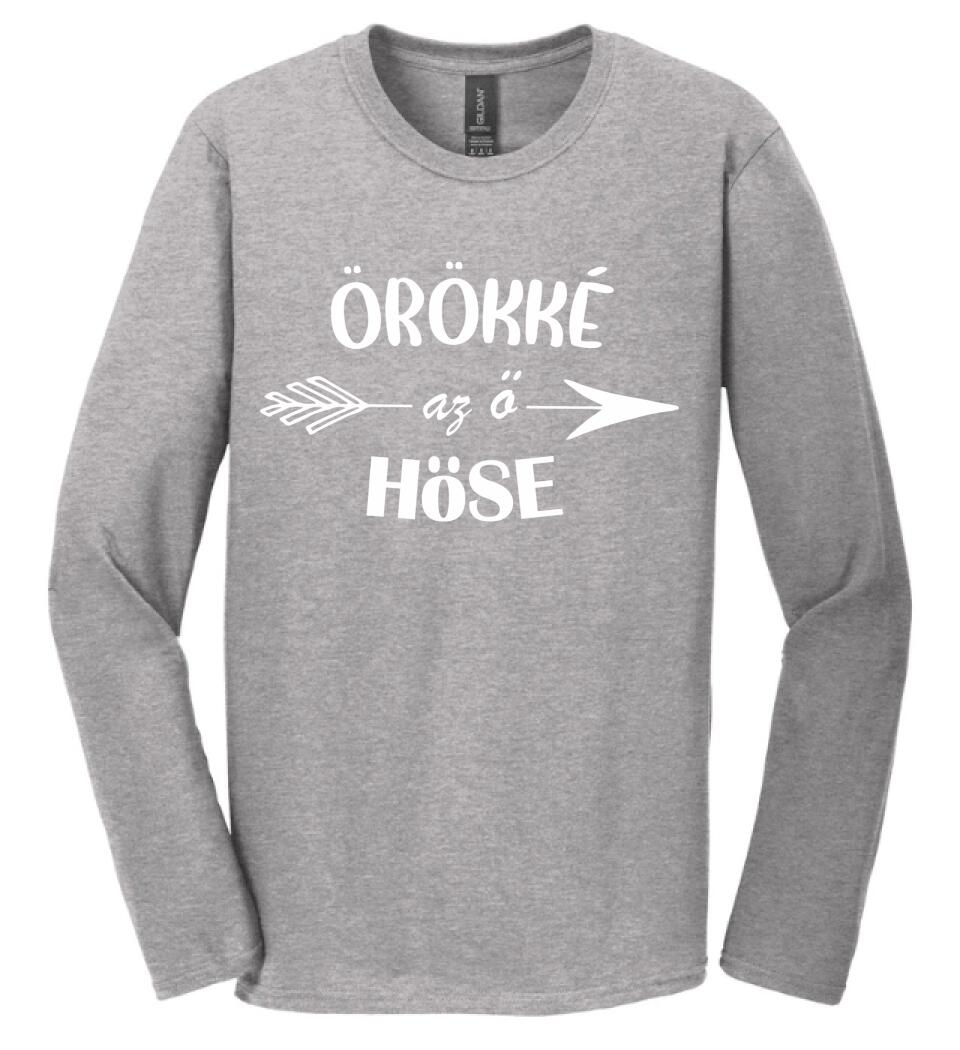 Örökké az ő hőse Páros pólós minta