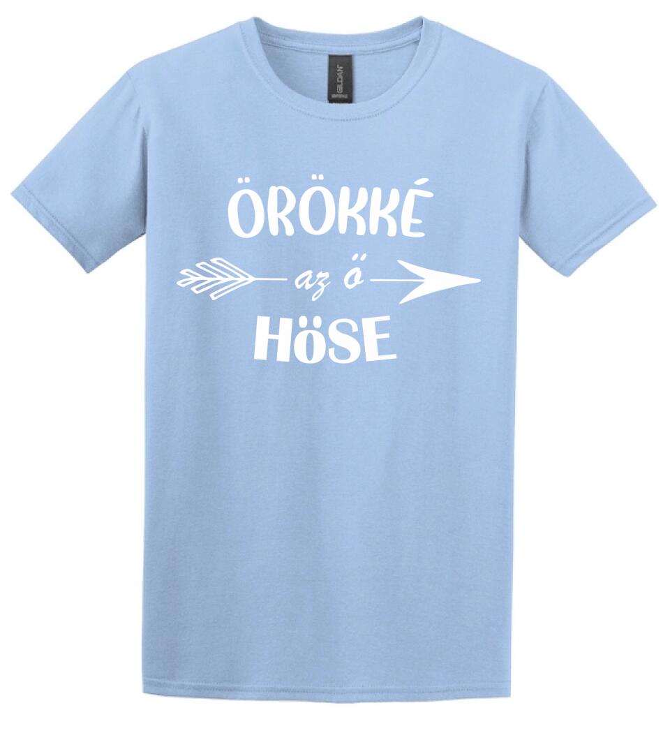 Örökké az ő hőse Páros pólós minta