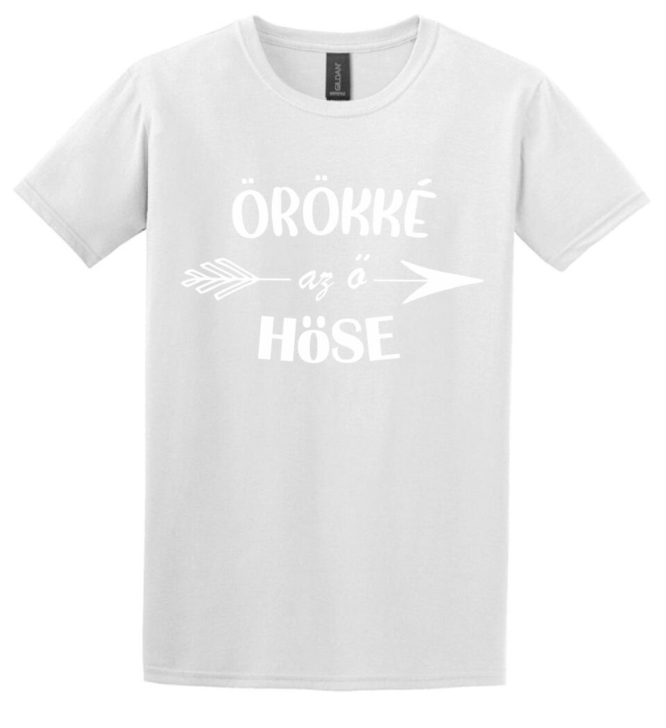 Örökké az ő hőse Páros pólós minta