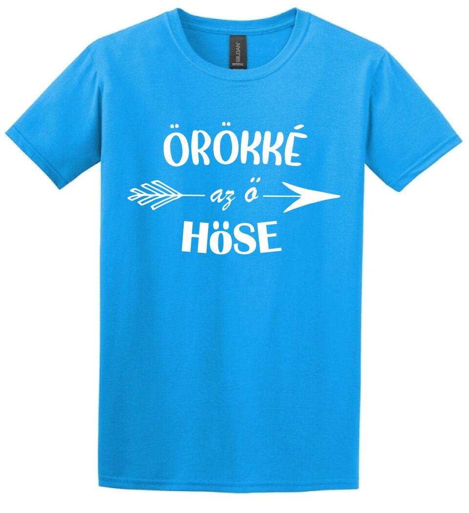 Örökké az ő hőse Páros pólós minta