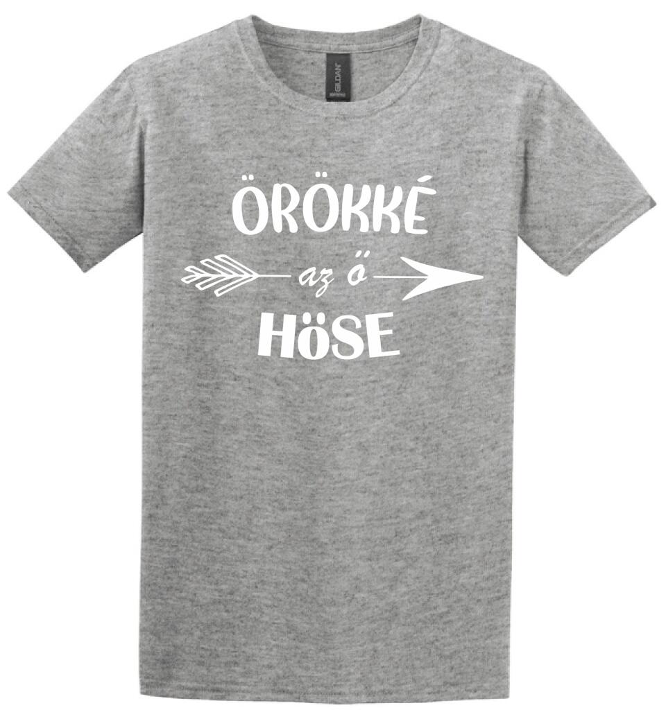 Örökké az ő hőse Páros pólós minta