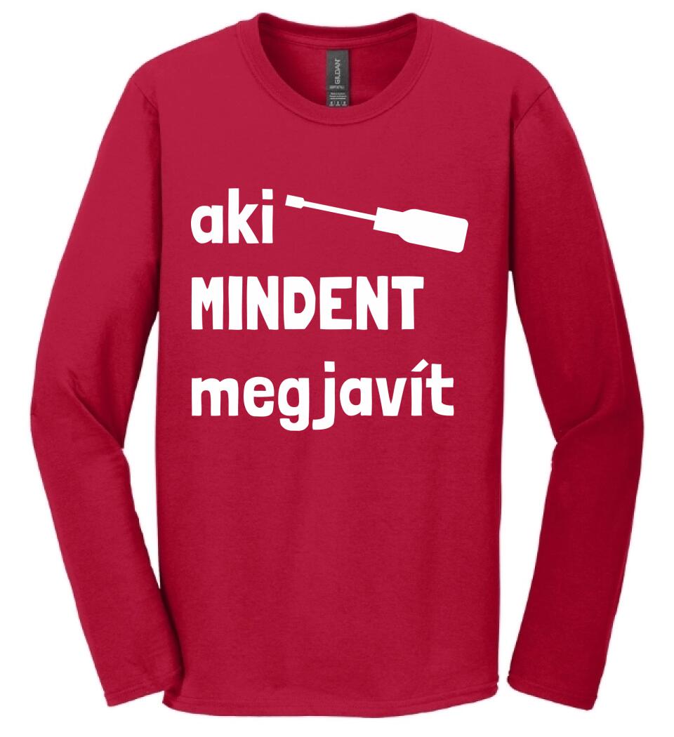 Aki mindent megjavít Páros pólós minta