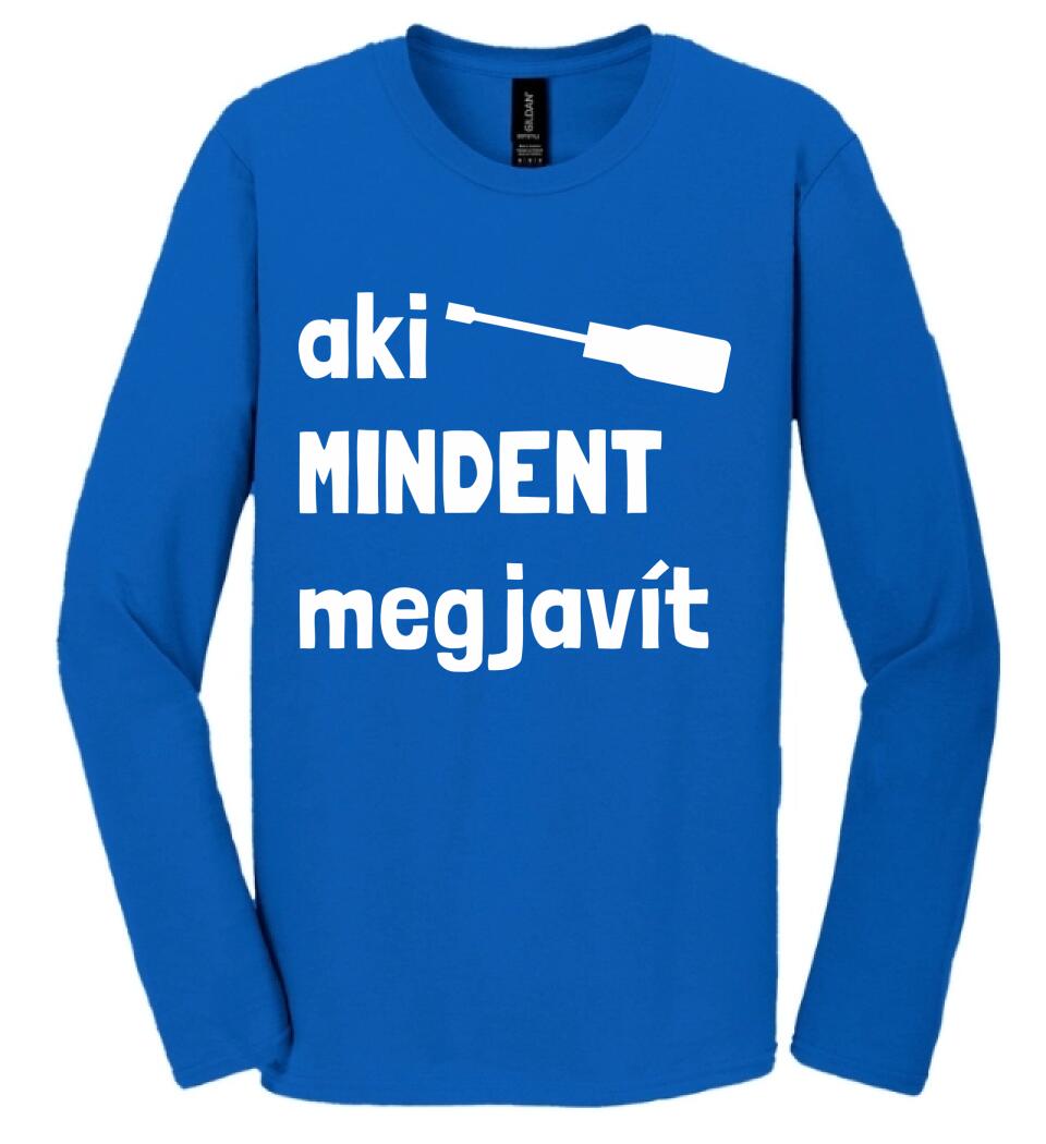 Aki mindent megjavít Páros pólós minta