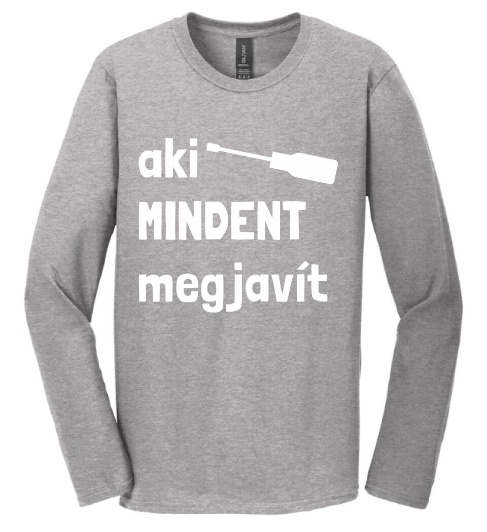 Aki mindent megjavít Páros pólós minta