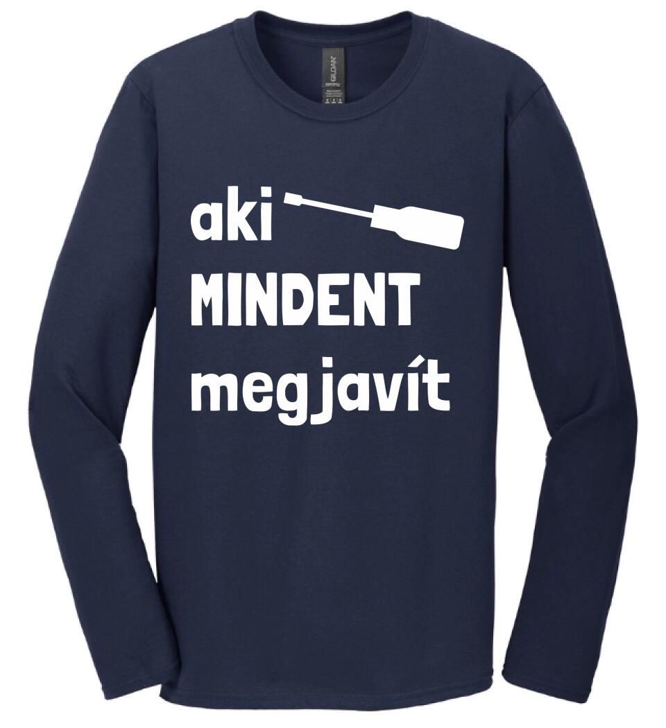 Aki mindent megjavít Páros pólós minta