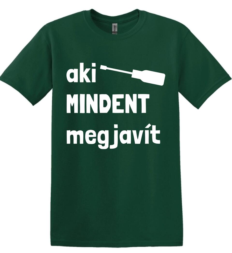 Aki mindent megjavít Páros pólós minta