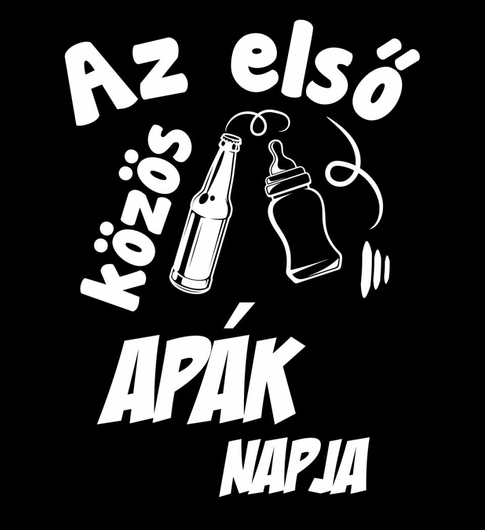 Az első közös apák napja Páros pólós minta