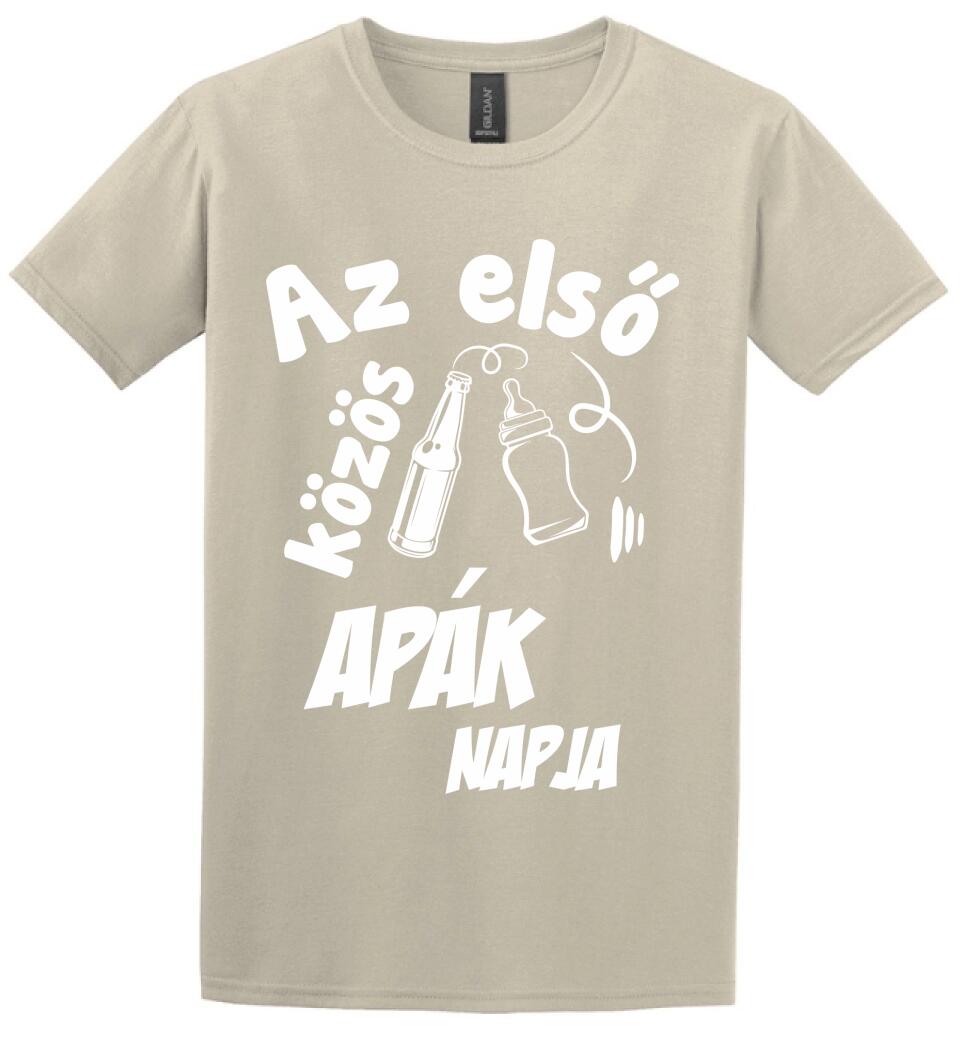 Az első közös apák napja Páros pólós minta