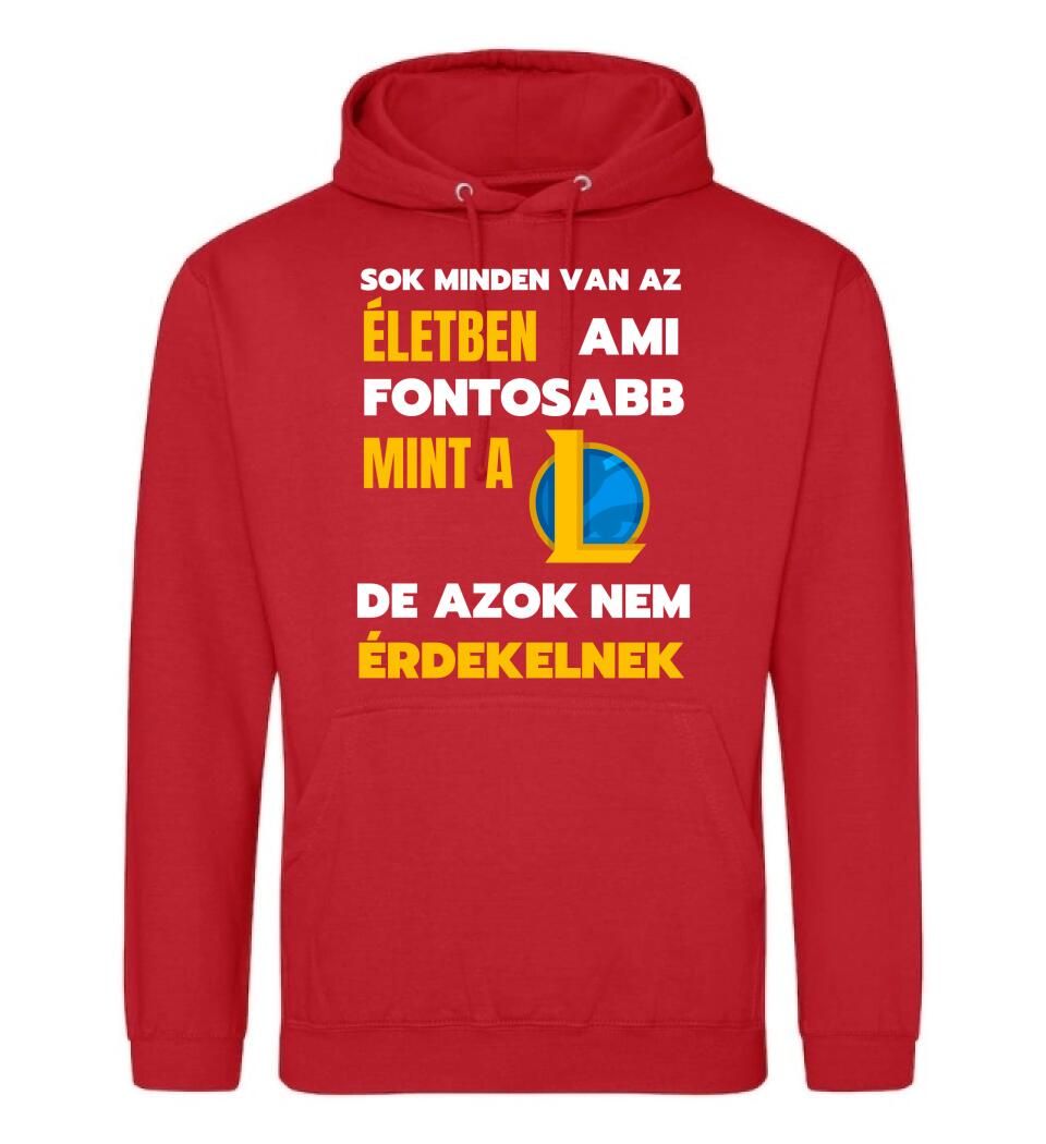 FONTOSABB MINT A LOL Póló