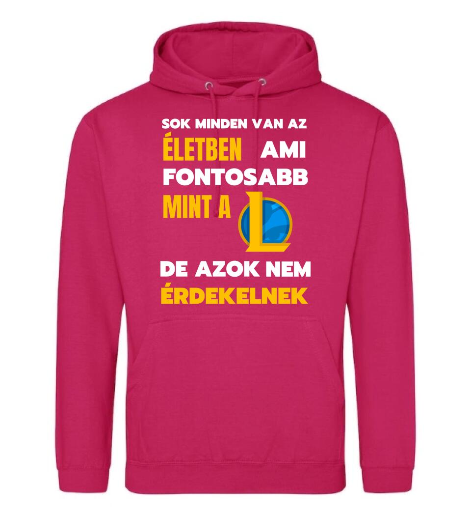 FONTOSABB MINT A LOL Póló