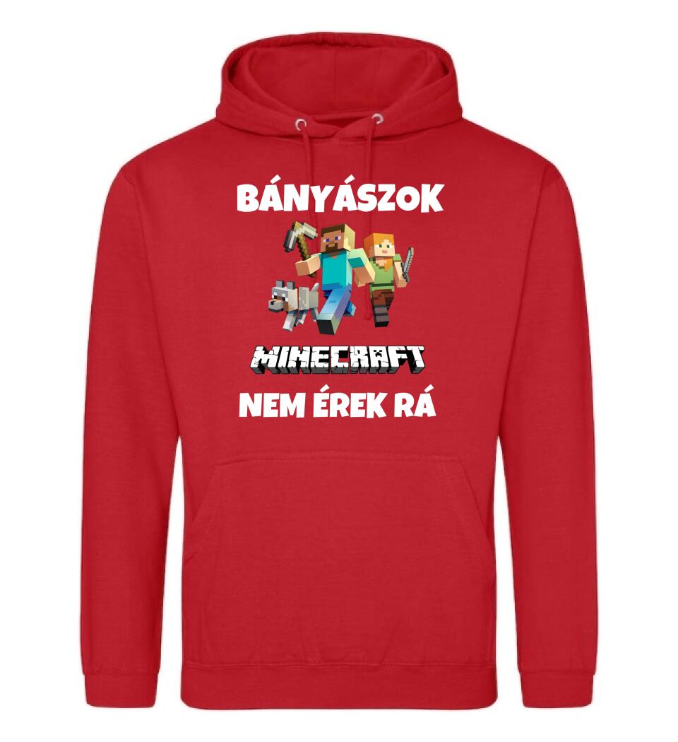 BÁNYÁSZOK MINECRAFT Póló