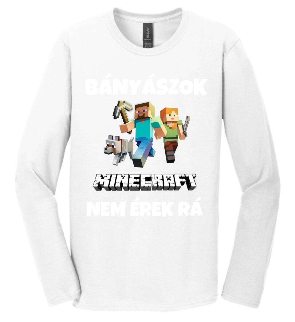 BÁNYÁSZOK MINECRAFT Póló