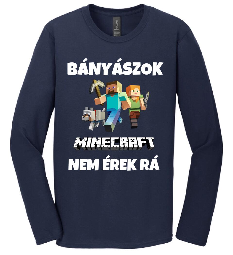 BÁNYÁSZOK MINECRAFT Póló