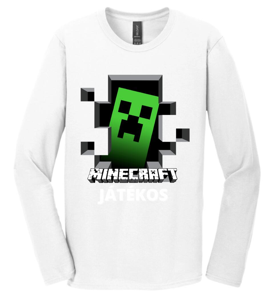 MINECRAFT JÁTÉKOS Póló