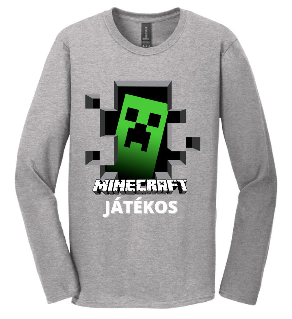 MINECRAFT JÁTÉKOS Póló