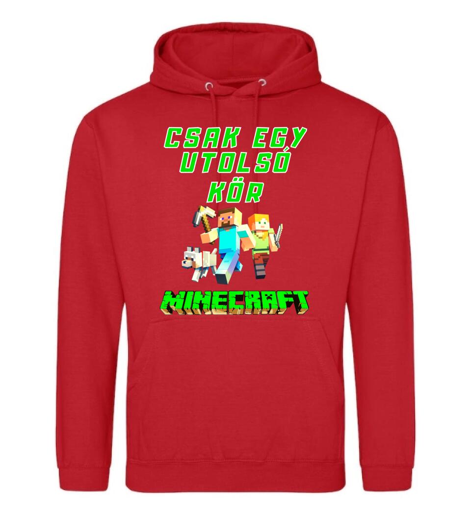 CSAK EGY UTOLSÓ KÖR MINECRAFT Póló