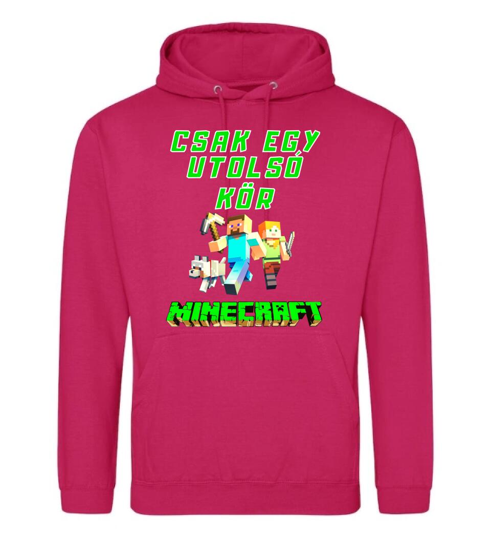 CSAK EGY UTOLSÓ KÖR MINECRAFT Póló