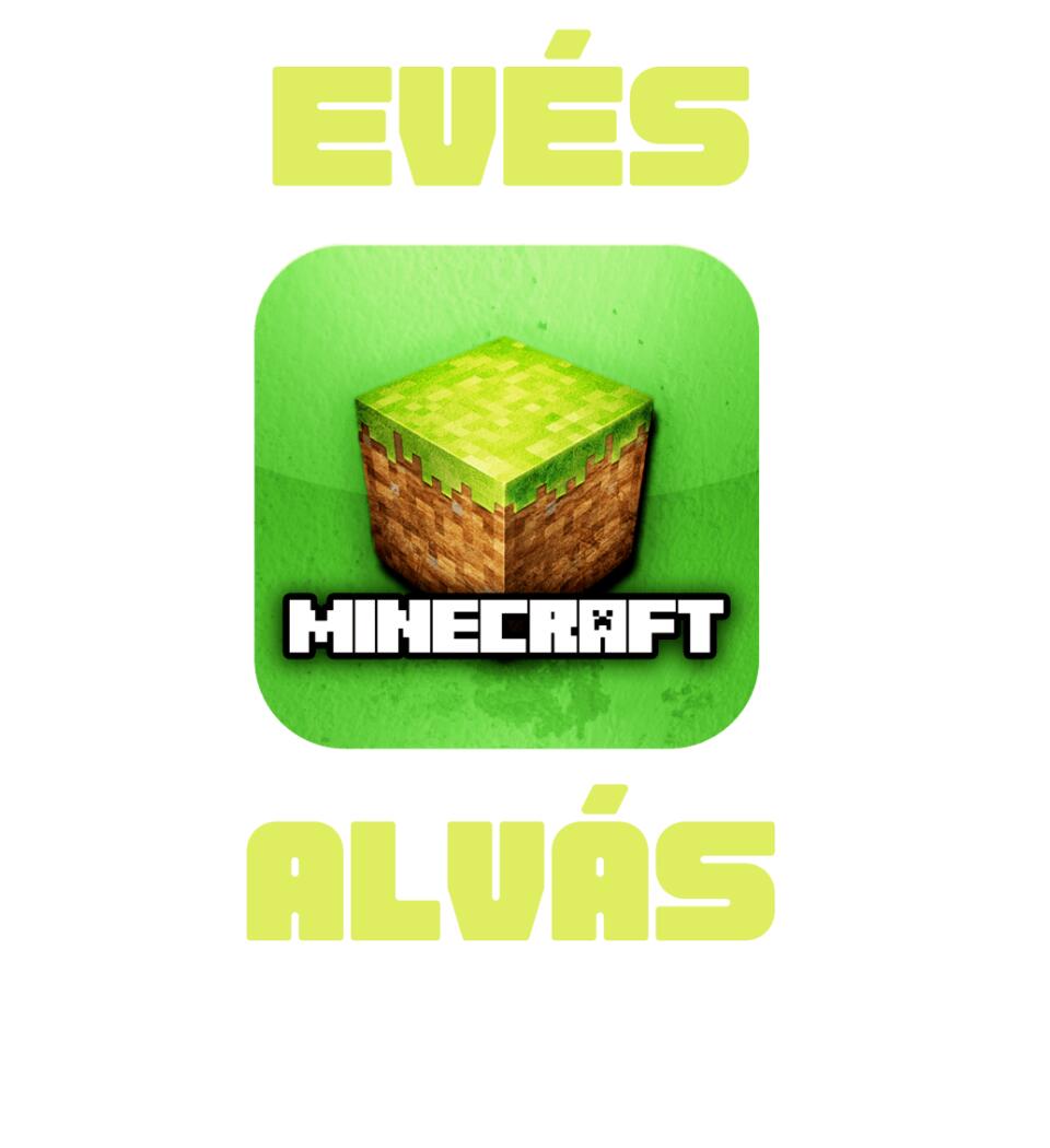 EVÉS MINECRAFT ALVÁS Póló