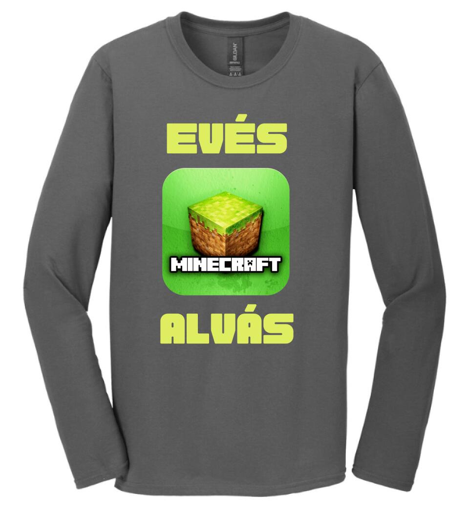 EVÉS MINECRAFT ALVÁS Póló