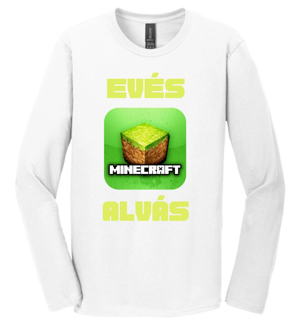 EVÉS MINECRAFT ALVÁS Póló