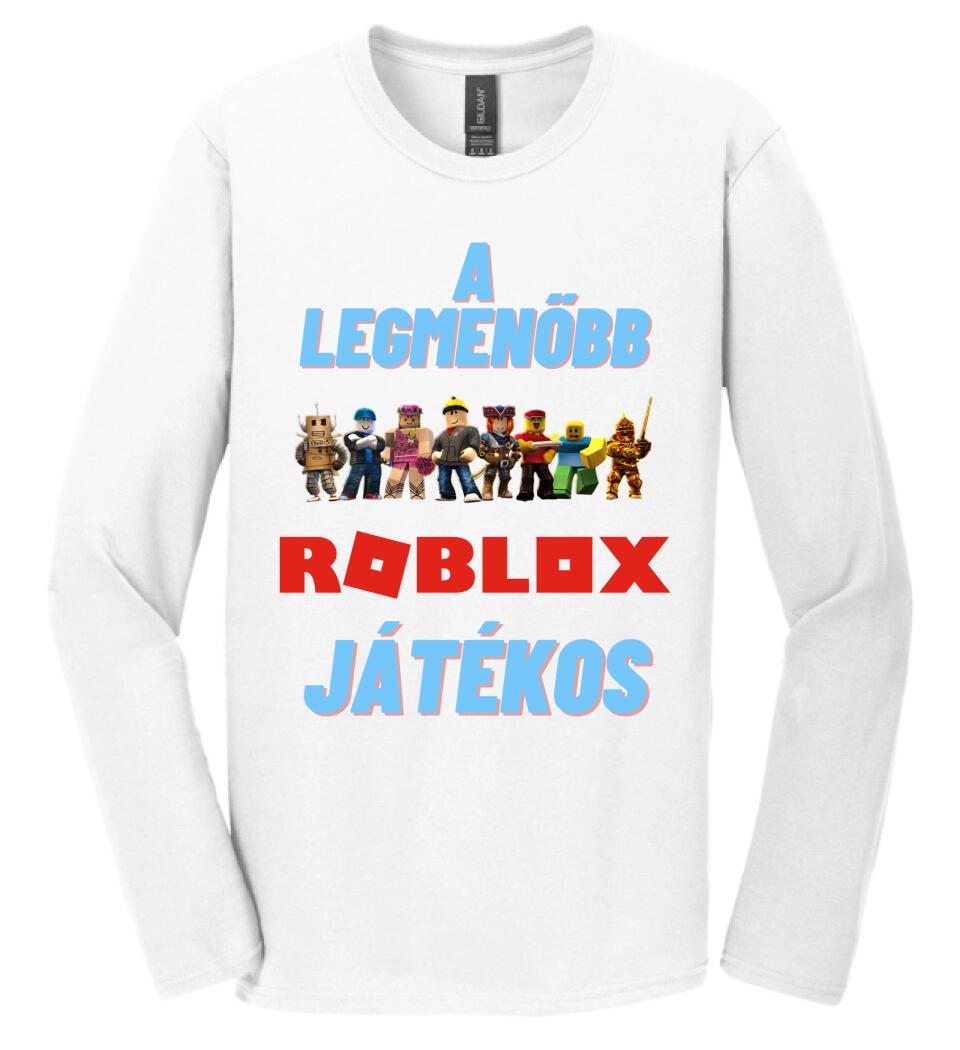 A legmenőbb Roblox játékos Póló
