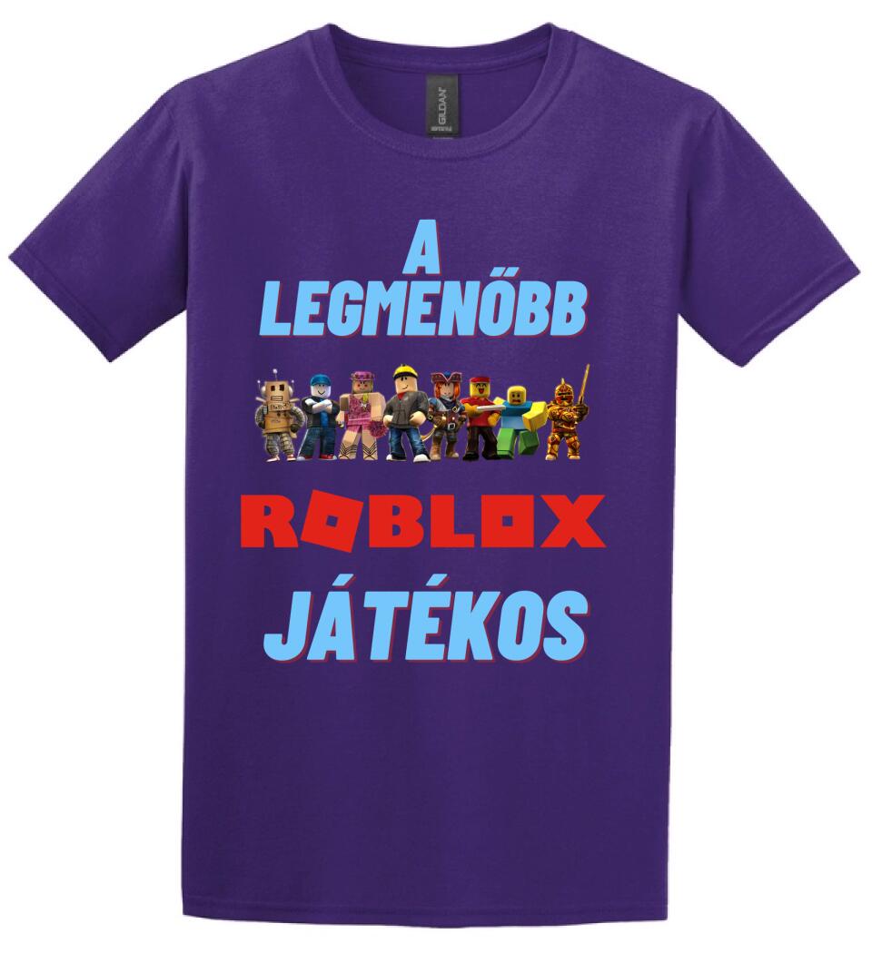 A legmenőbb Roblox játékos Póló