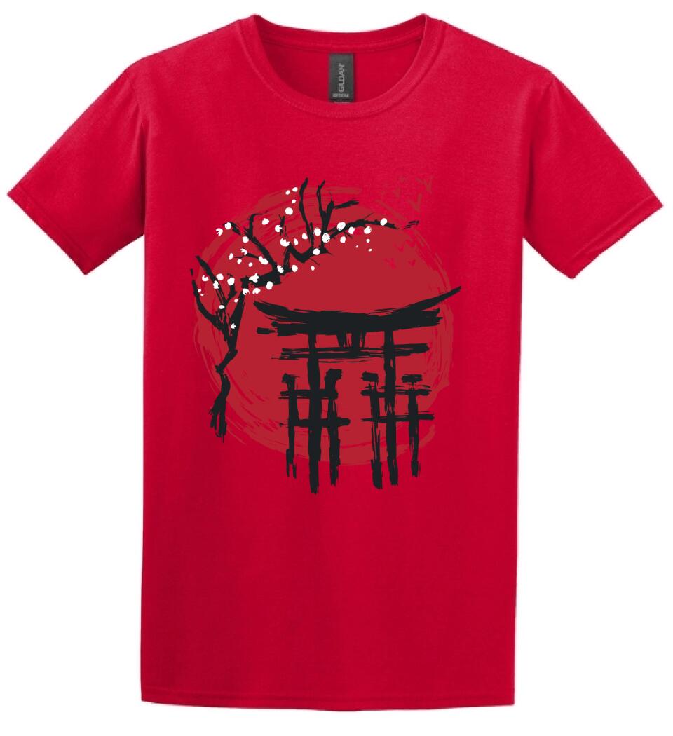 Japanese Arch Ink Póló