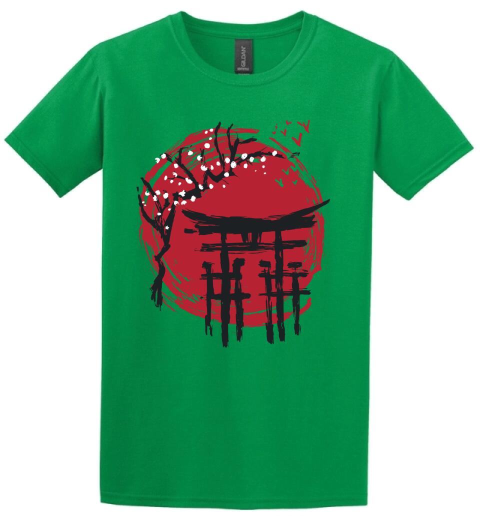 Japanese Arch Ink Póló