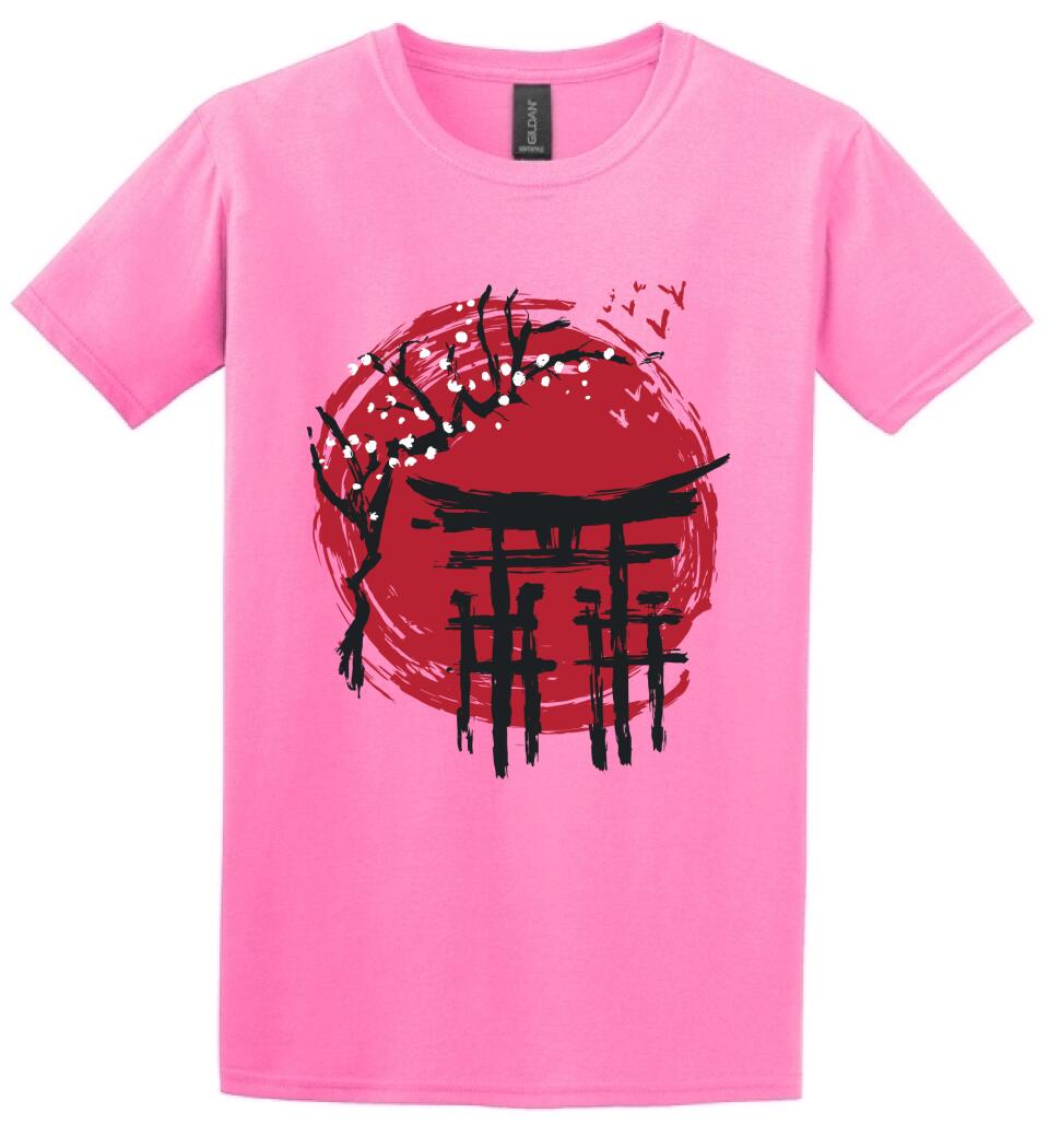 Japanese Arch Ink Póló