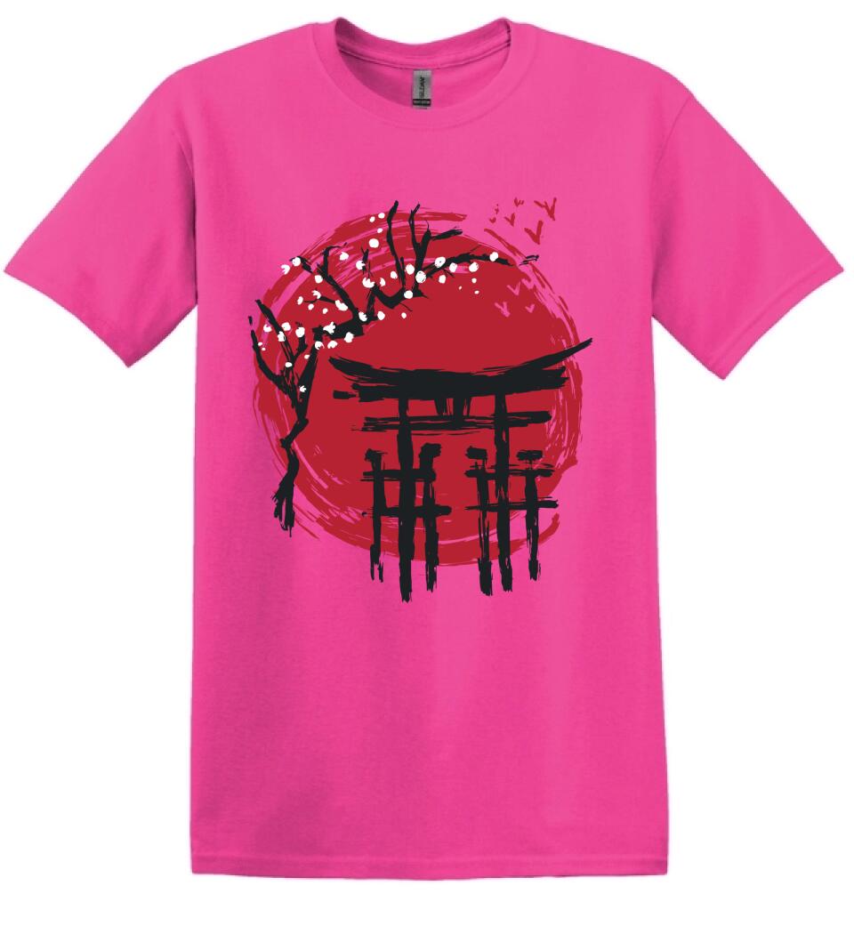 Japanese Arch Ink Póló