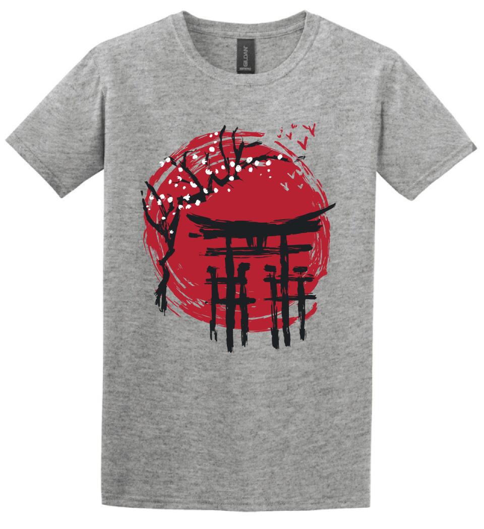 Japanese Arch Ink Póló
