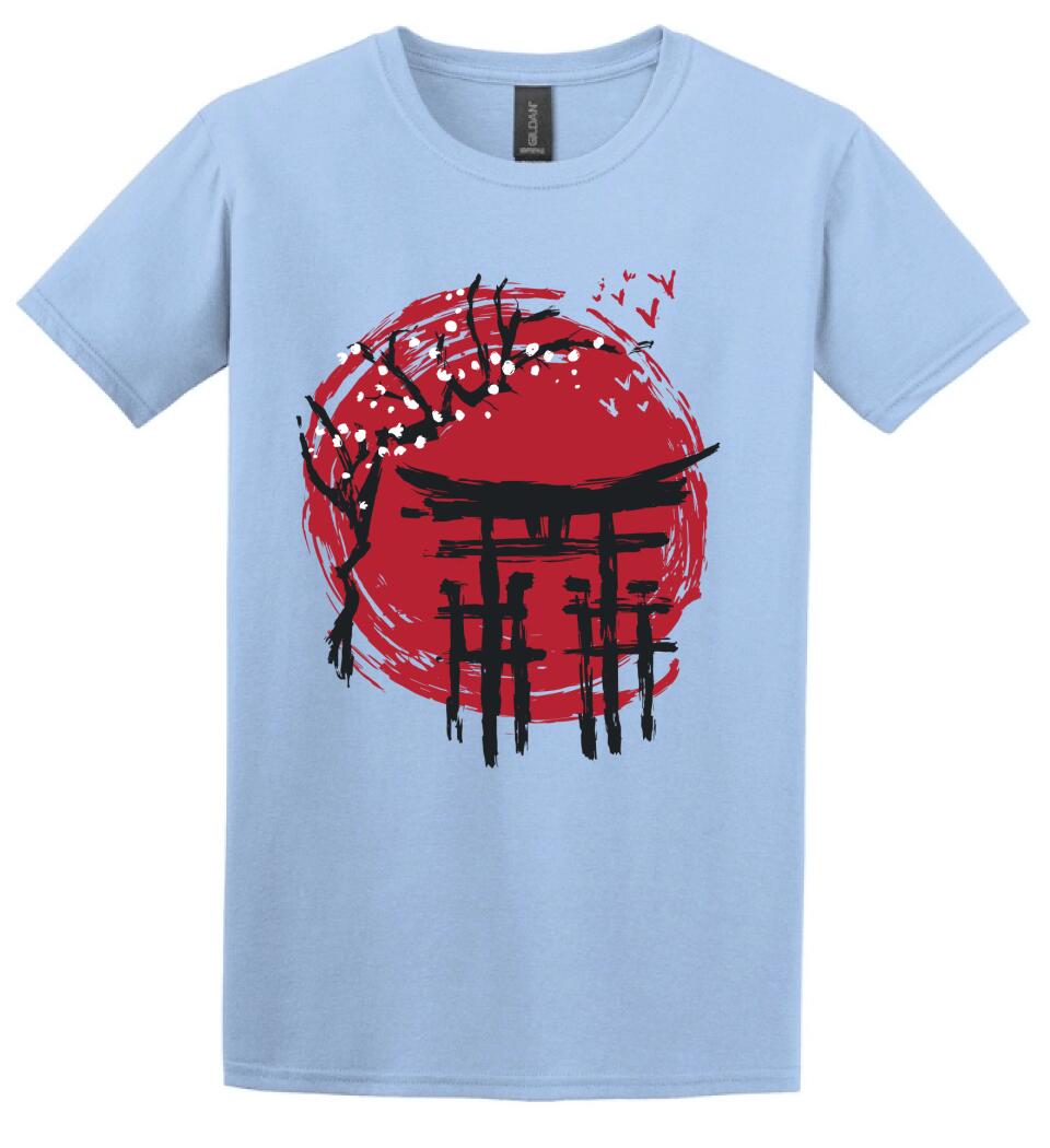 Japanese Arch Ink Póló