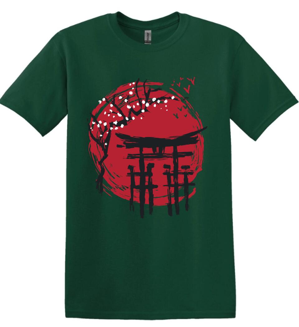 Japanese Arch Ink Póló