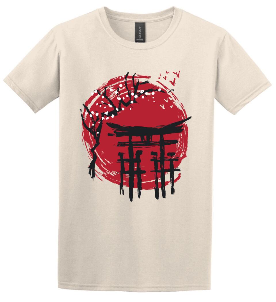 Japanese Arch Ink Póló