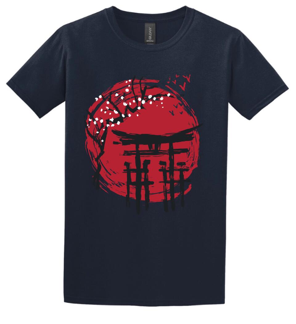 Japanese Arch Ink Póló