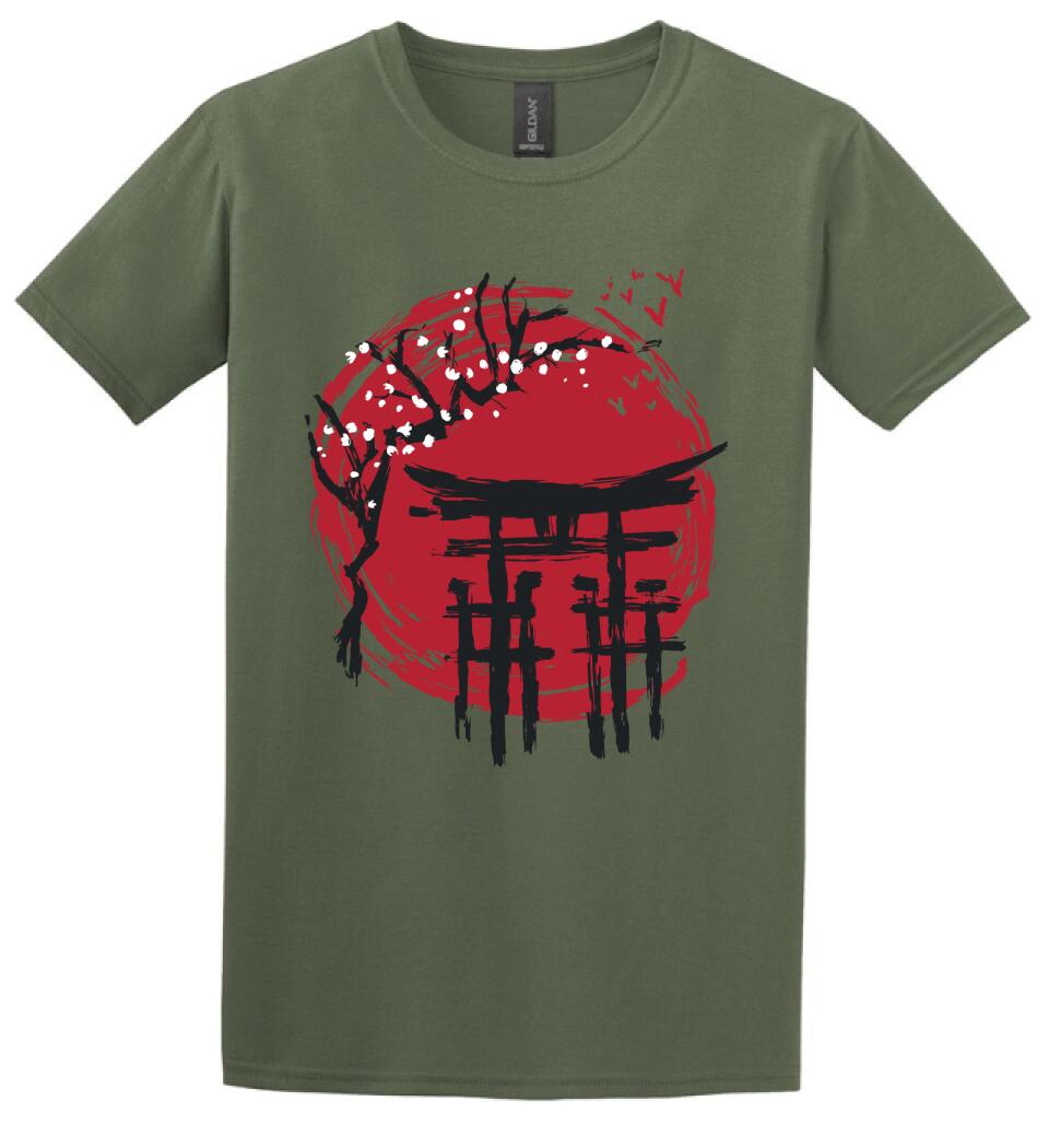 Japanese Arch Ink Póló