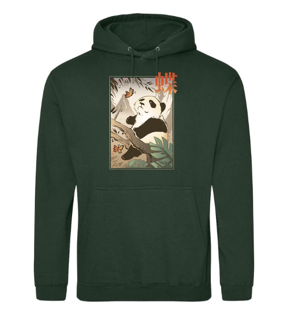 Panda Butterfly Japanese Póló