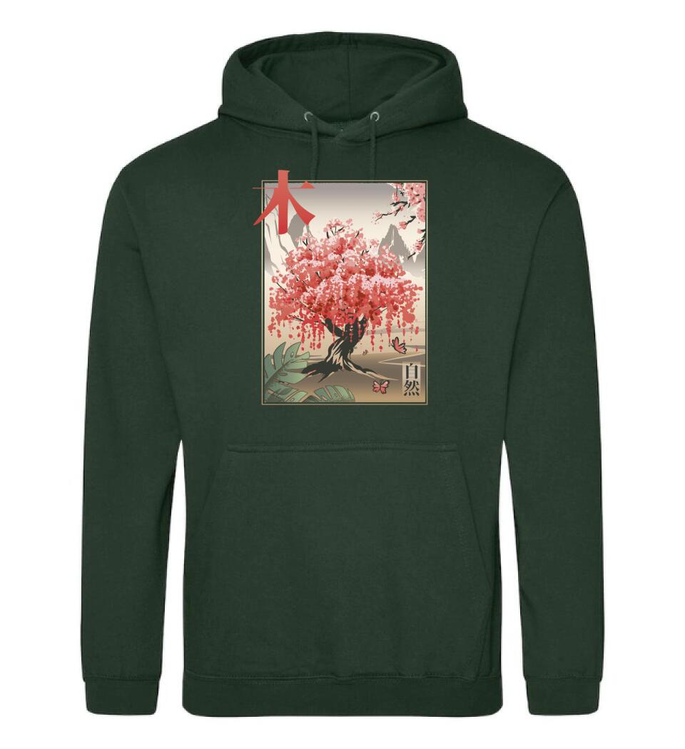 Japanese-Traditional-Tree Póló