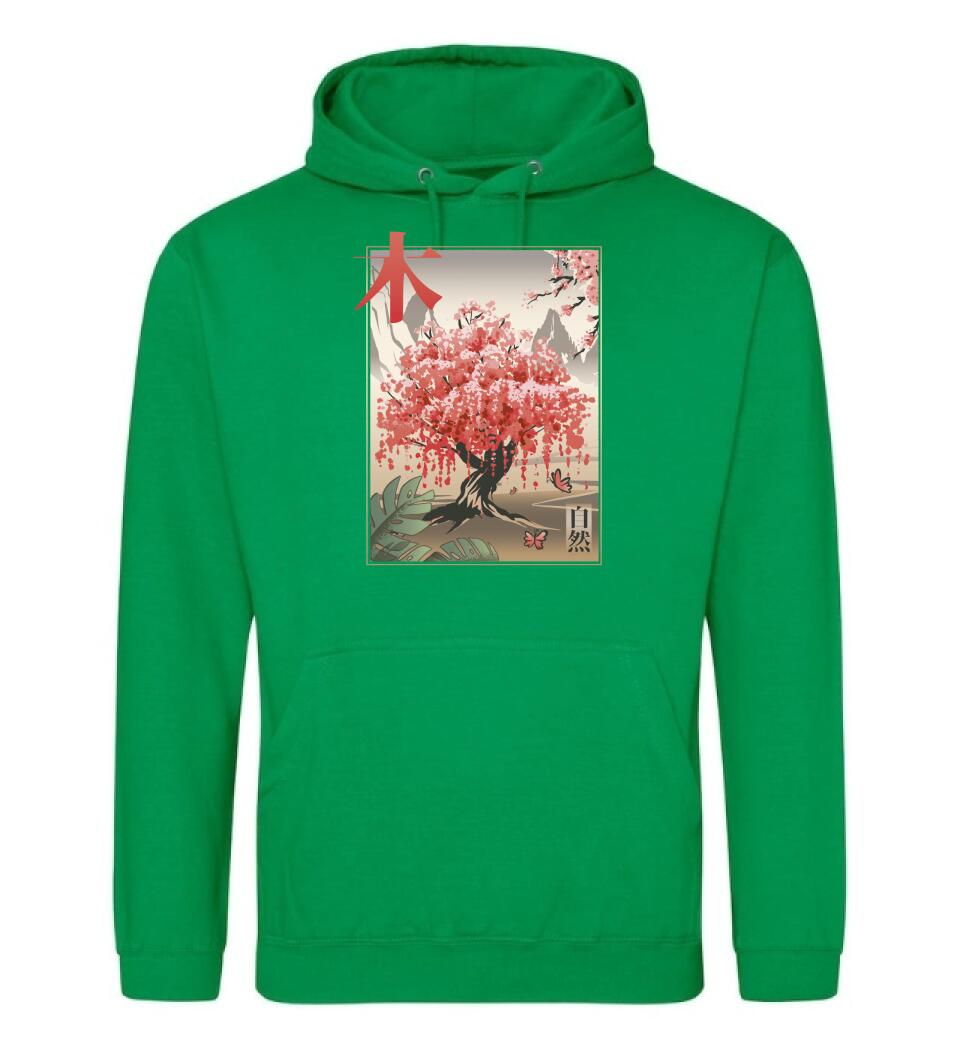 Japanese-Traditional-Tree Póló