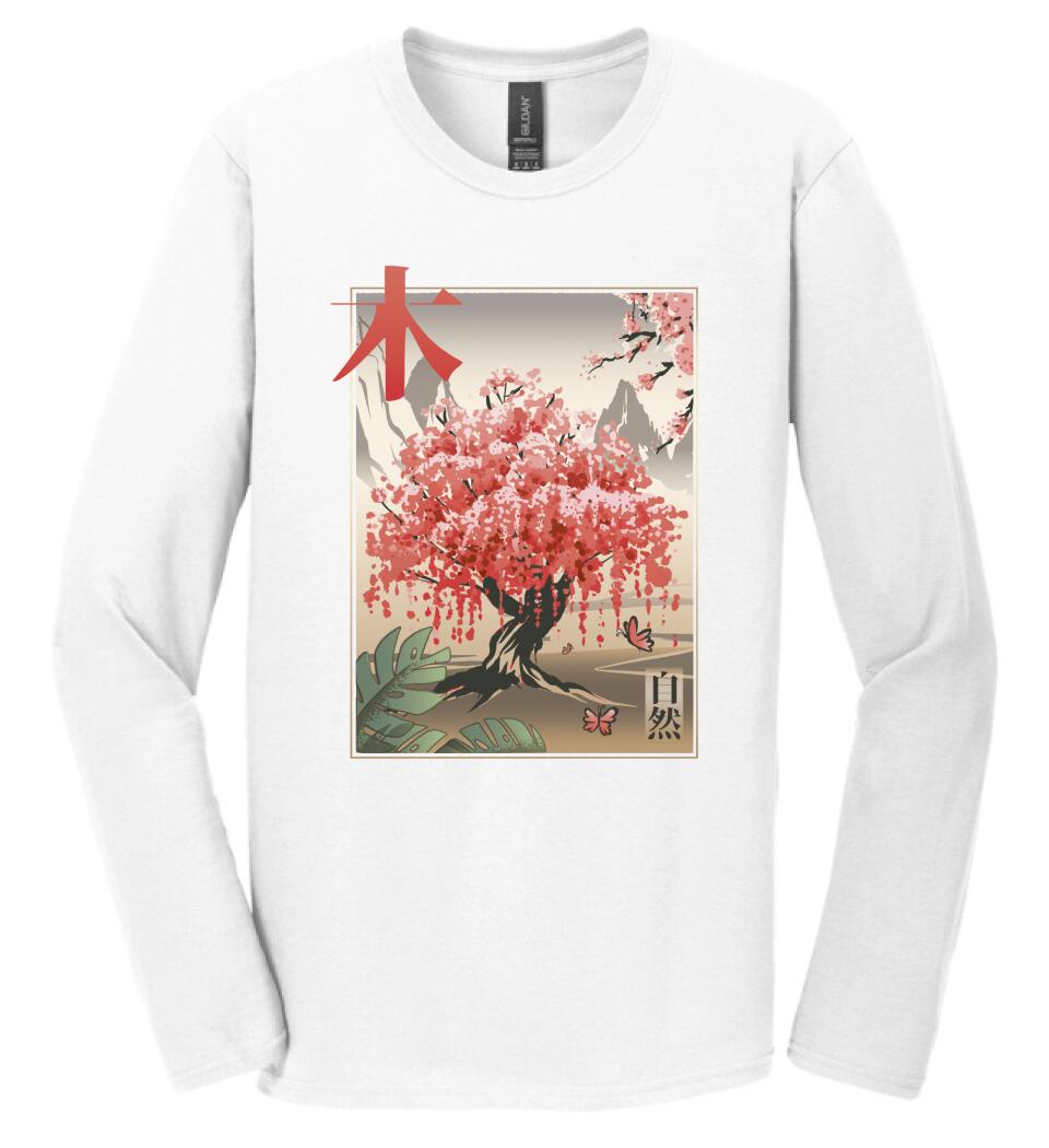 Japanese-Traditional-Tree Póló