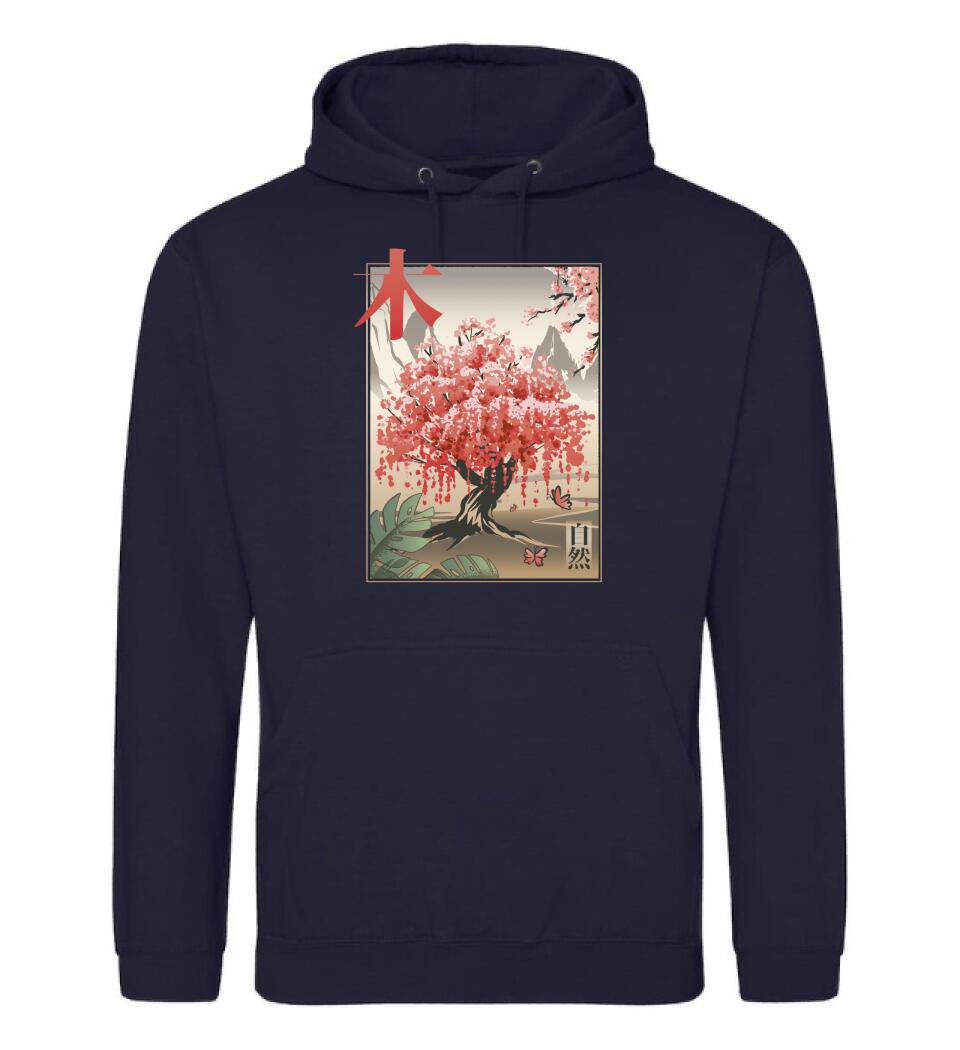 Japanese-Traditional-Tree Póló